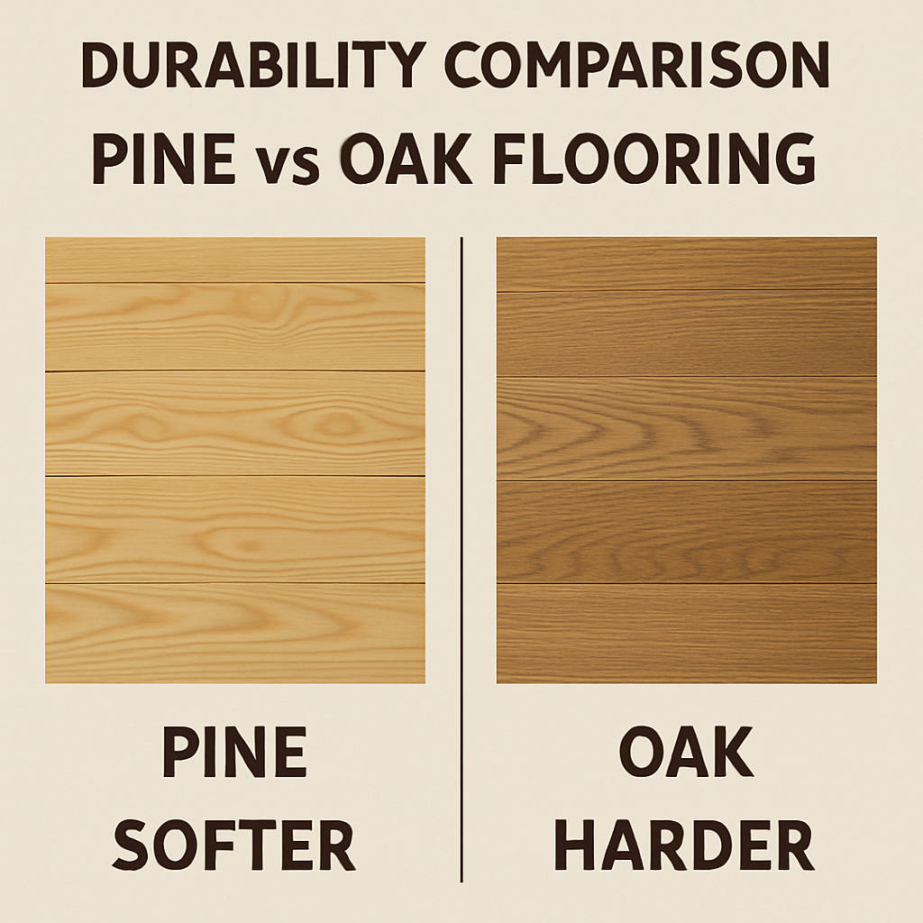 Durability Comparison: Pine vs Oak Flooring