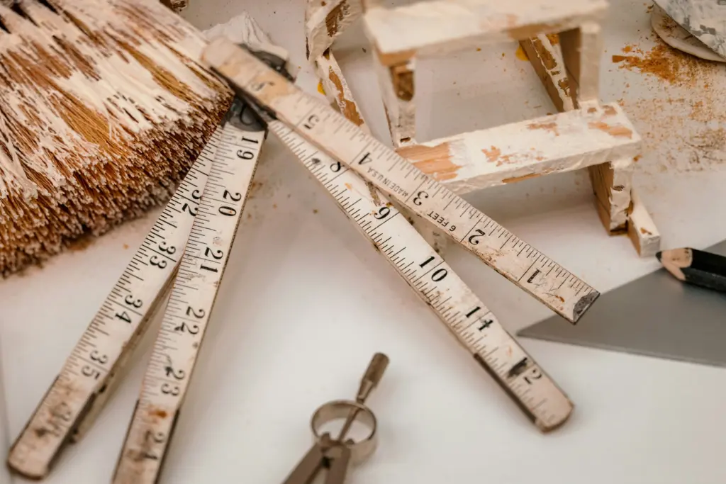 Tape Measure And Tools For Installation
