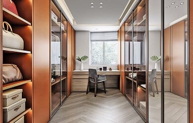 Modern Sliding Door Closet Copper Glass.jpg