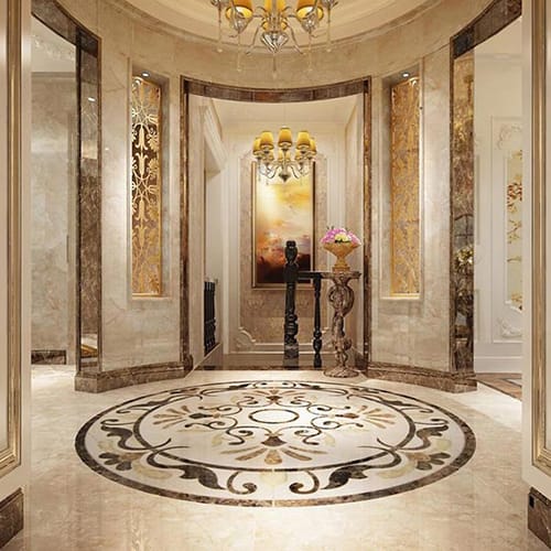Stone Collection Waterjet Medallion