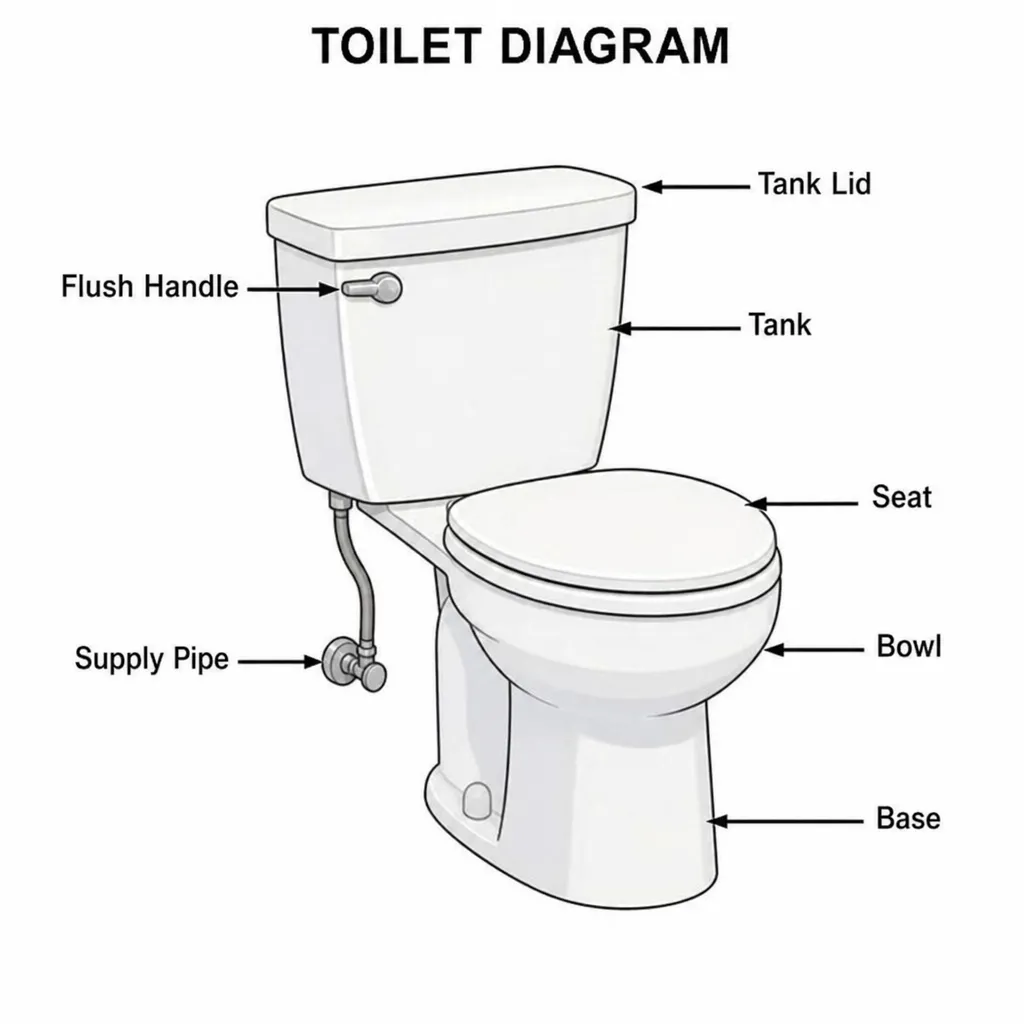 Basic Toilet Diagram