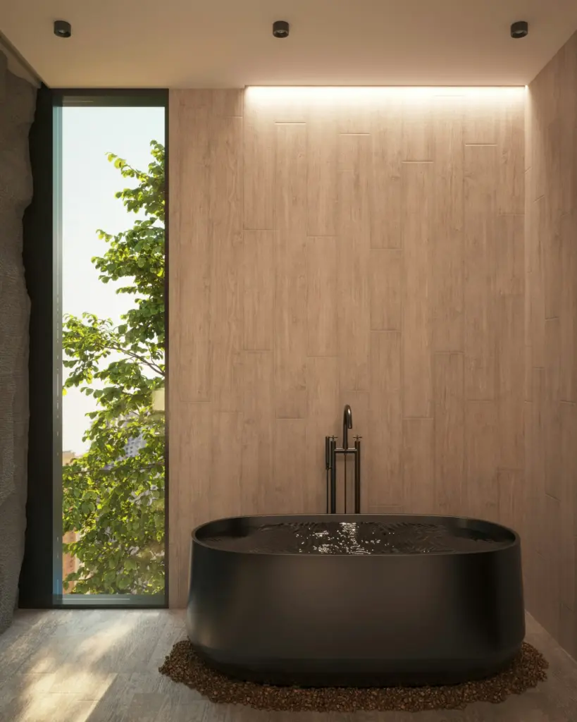 Eco Friendly Bathroom With Sustainable Features