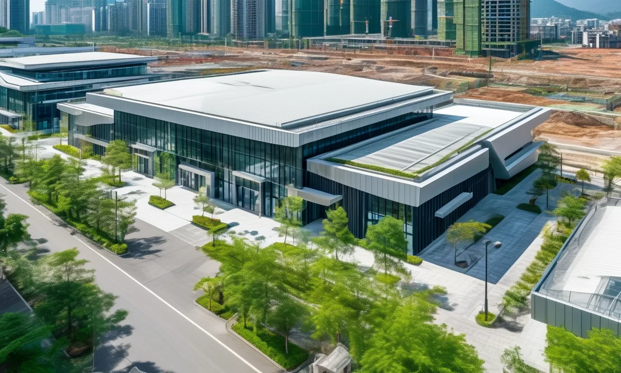 FenSo Building Foshan factory and showroom campus