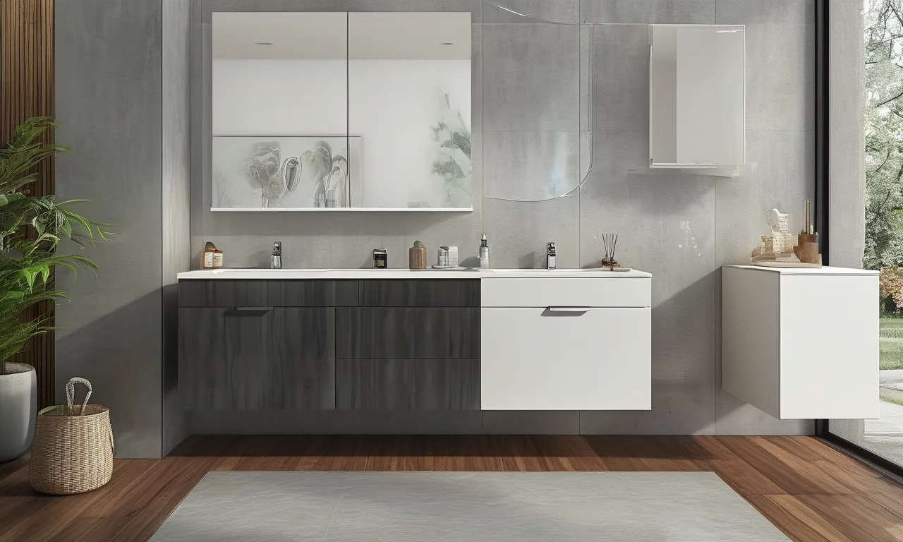 Wood vs MDF vs PVC bathroom vanity material comparison