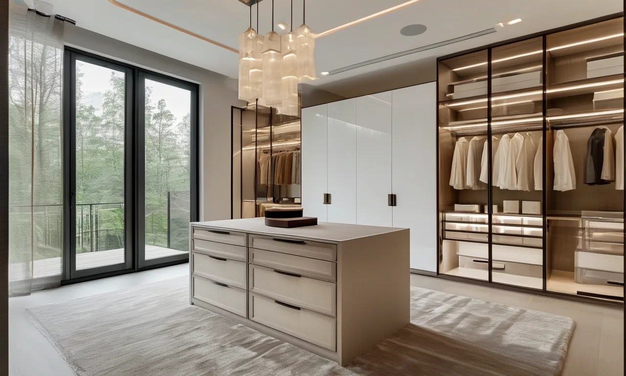 High End Luxury Walk In Wardrobe