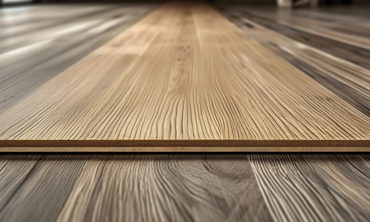 Engineered wood flooring oak top layer over plywood core