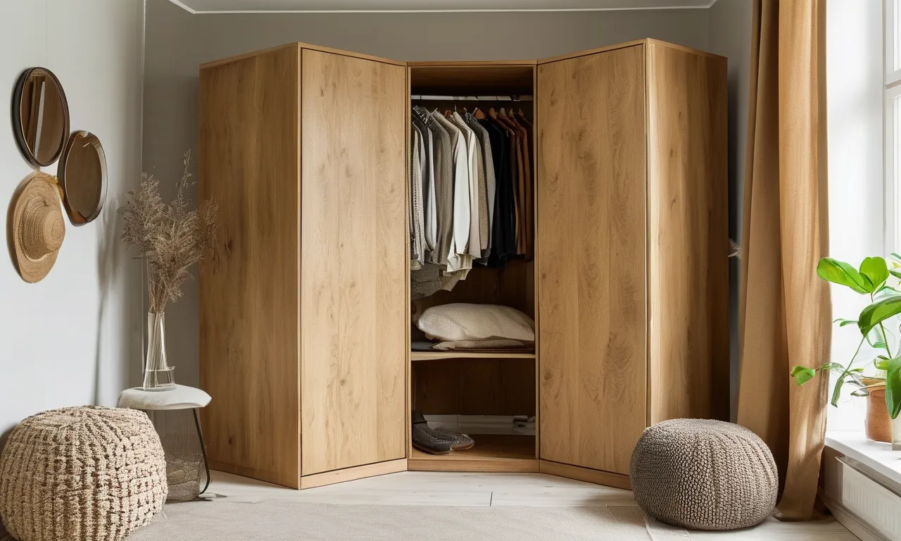 Custom Corner Armoire