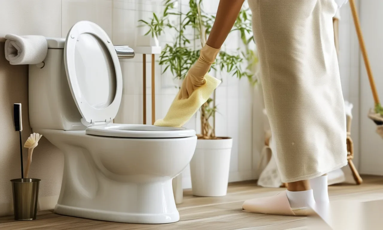 porcelain toilets